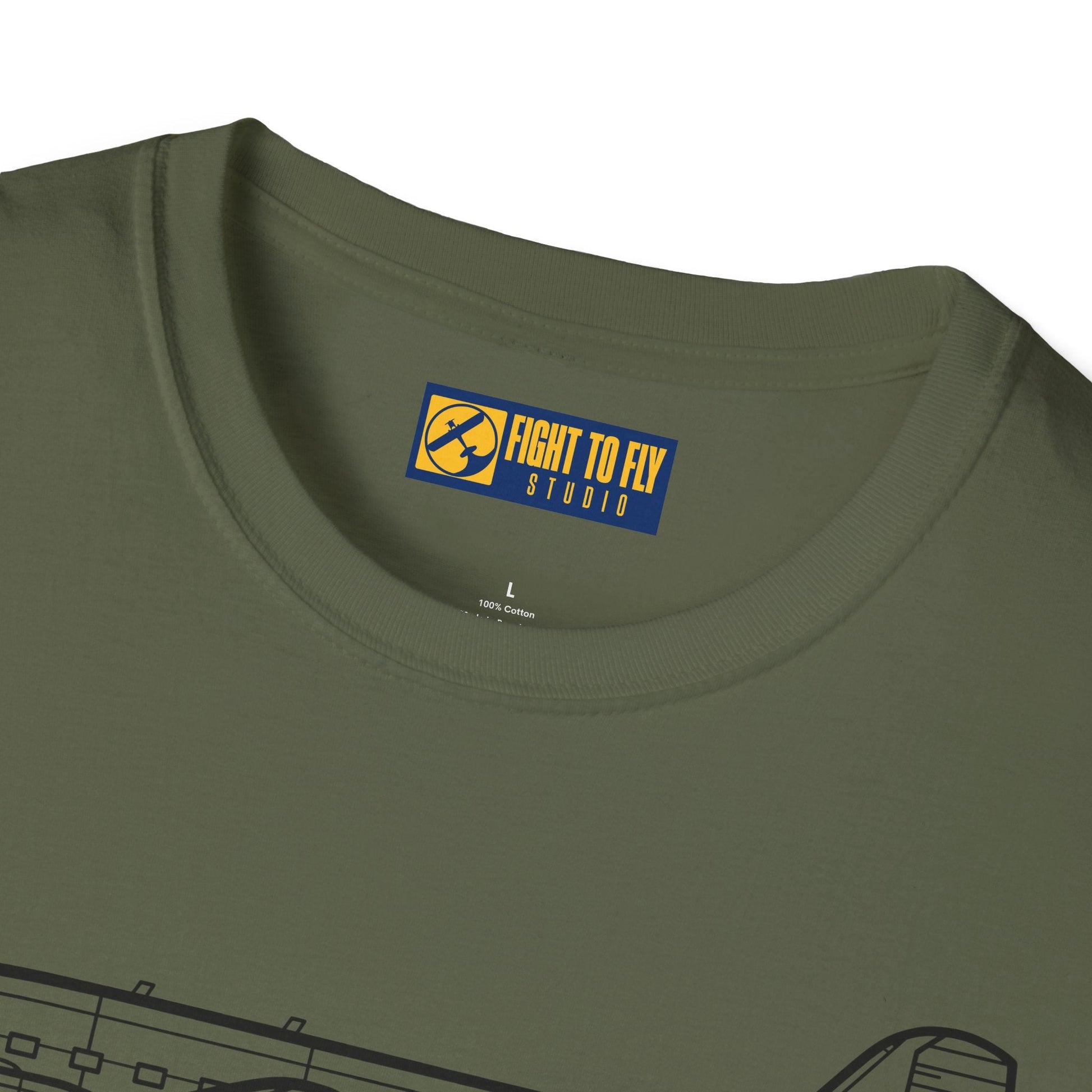 DC-3 Side View T-Shirt – Douglas Classic Airliner Aviation Tee - Gifts for pilots - apparel