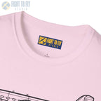 DC-3 Side View T-Shirt - Pilot gifts - WWII warbird t-shirt