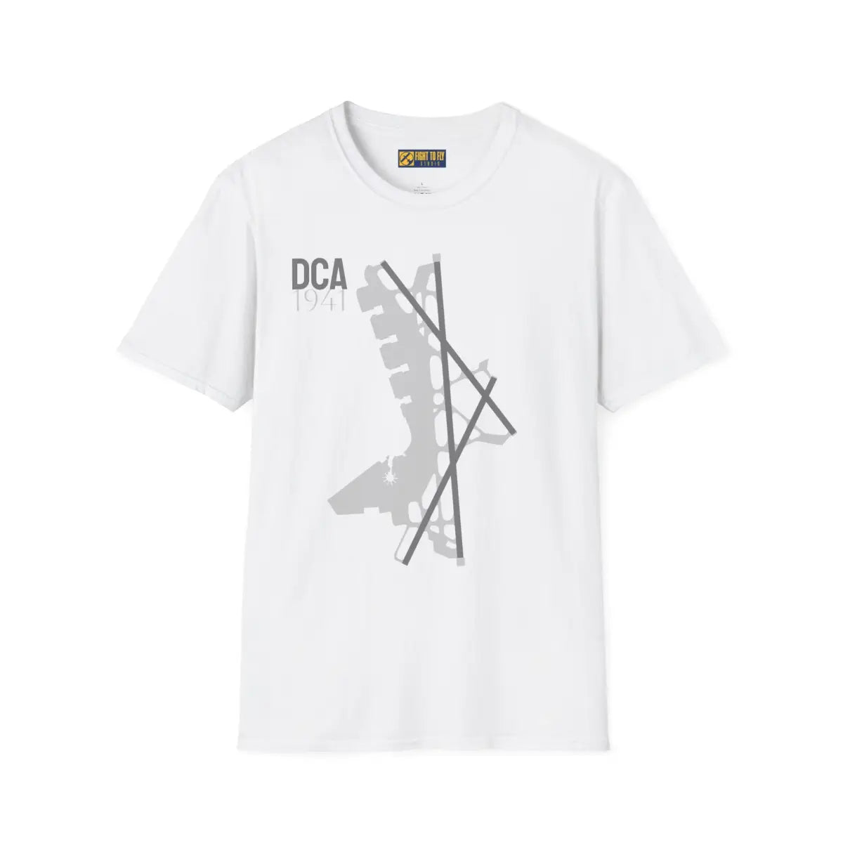 DCA Ronald Reagan Washington National 1941 - Tee - T-Shirt - Gifts for pilots - Aviation apparel