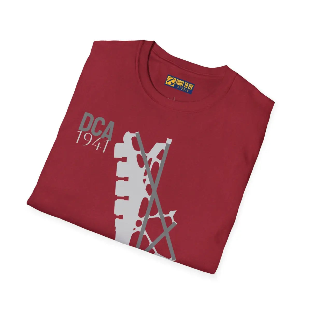 DCA Ronald Reagan Washington National 1941 - Tee - T-Shirt - Gifts for pilots - Aviation apparel