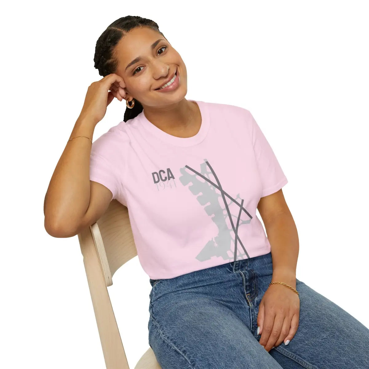 DCA Ronald Reagan Washington National 1941 - Tee - T-Shirt - Gifts for pilots - Aviation apparel