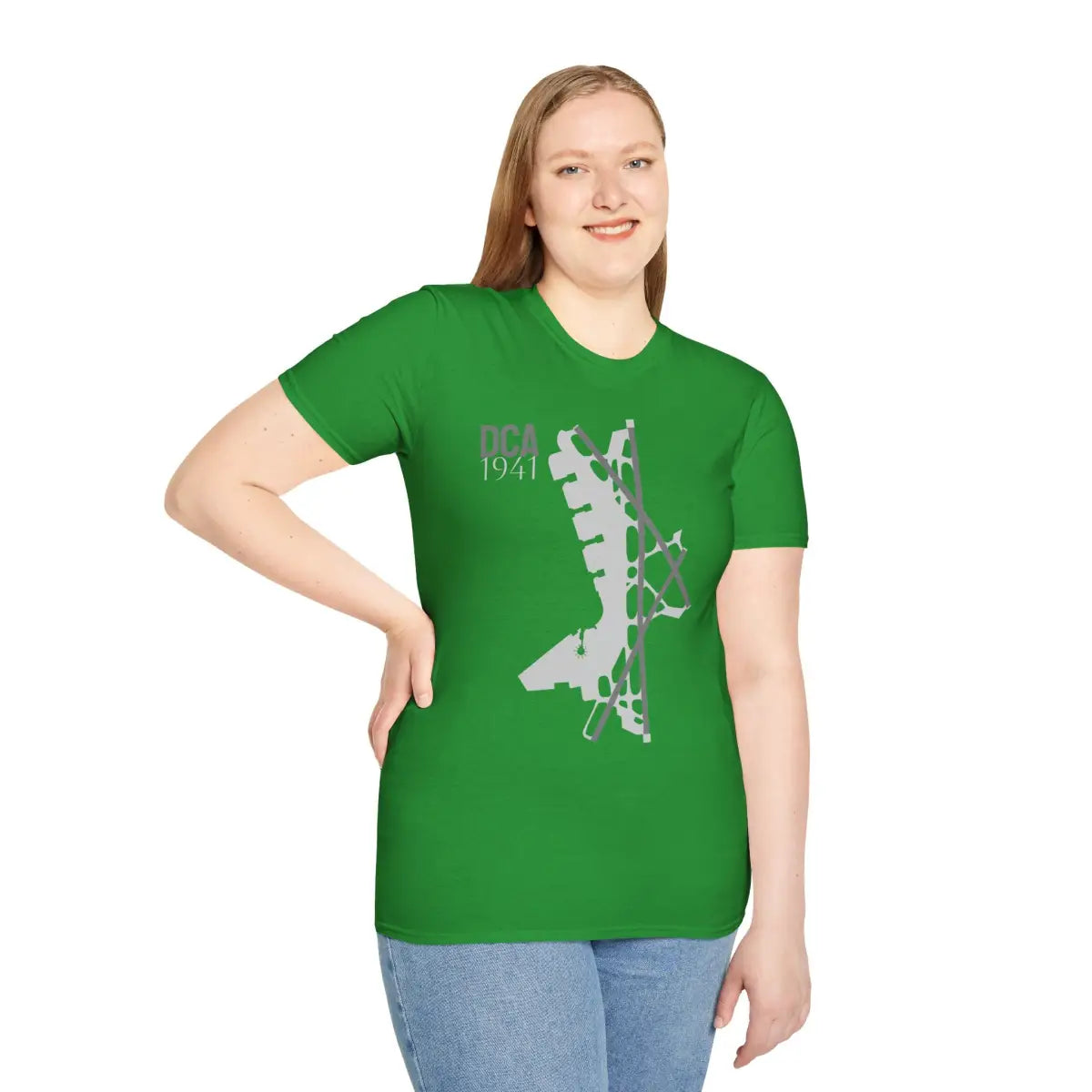 DCA Ronald Reagan Washington National 1941 - Tee - T-Shirt - Gifts for pilots - Aviation apparel