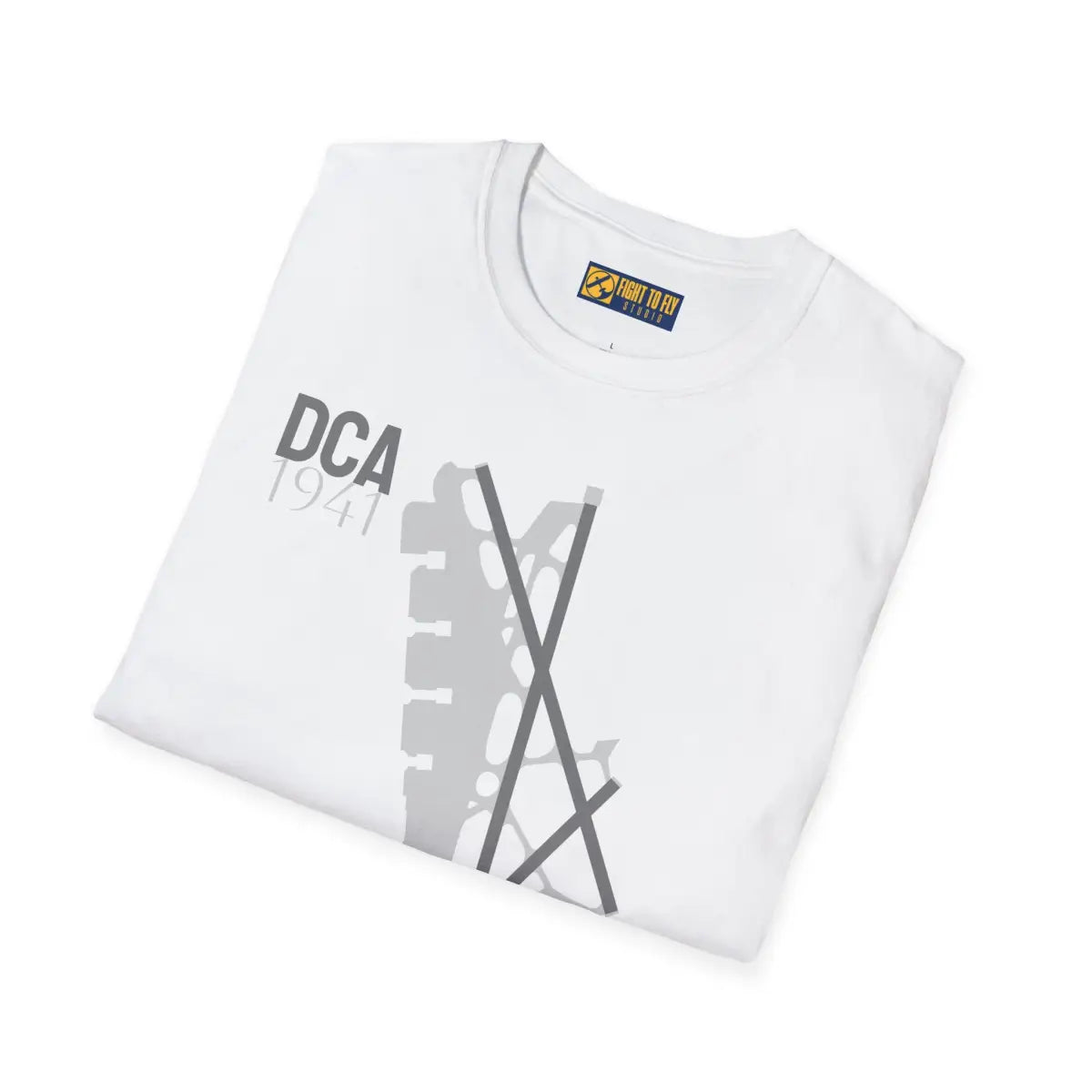 DCA Ronald Reagan Washington National 1941 - Tee - T-Shirt - Gifts for pilots - Aviation apparel