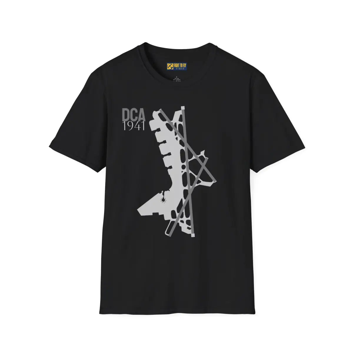 DCA Ronald Reagan Washington National 1941 - Tee - T-Shirt - Gifts for pilots - Aviation apparel