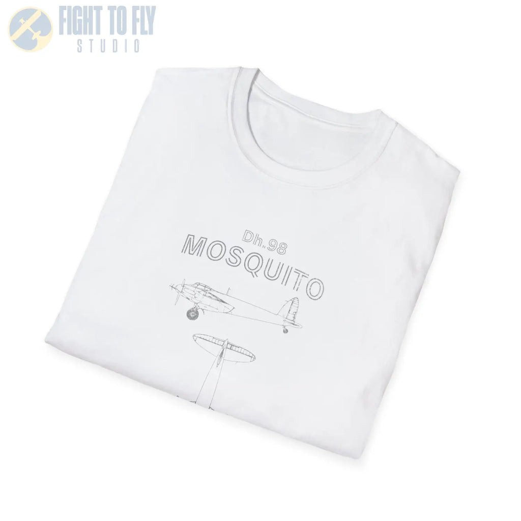 De Havilland DH.90 Mosquito — T-shirt - T-Shirt - Pilot gifts - WWII warbird t-shirt
