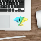 De Havilland Logo - Mosquito - Holographic Die-cut Stickers - Paper products - Pilot gifts - WWII warbird t-shirt