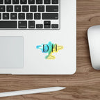 De Havilland Logo - Mosquito - Holographic Die-cut Stickers - Paper products - Pilot gifts - WWII warbird t-shirt