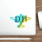 De Havilland Logo - Mosquito - Holographic Die-cut Stickers - Paper products - Pilot gifts - WWII warbird t-shirt