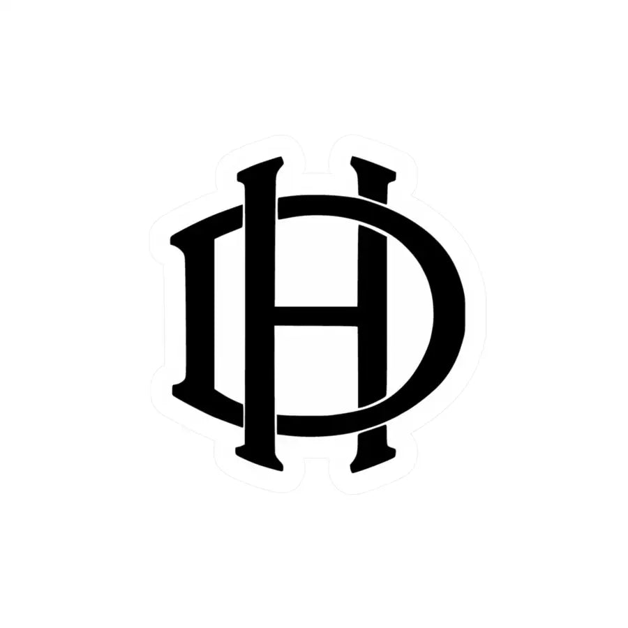 De Havilland Monogram Kiss-Cut Vinyl Decal - Paper products - Pilot gifts - WWII warbird t-shirt