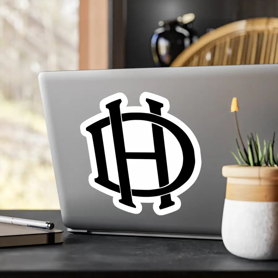 De Havilland Monogram Kiss-Cut Vinyl Decal - Paper products - Pilot gifts - WWII warbird t-shirt