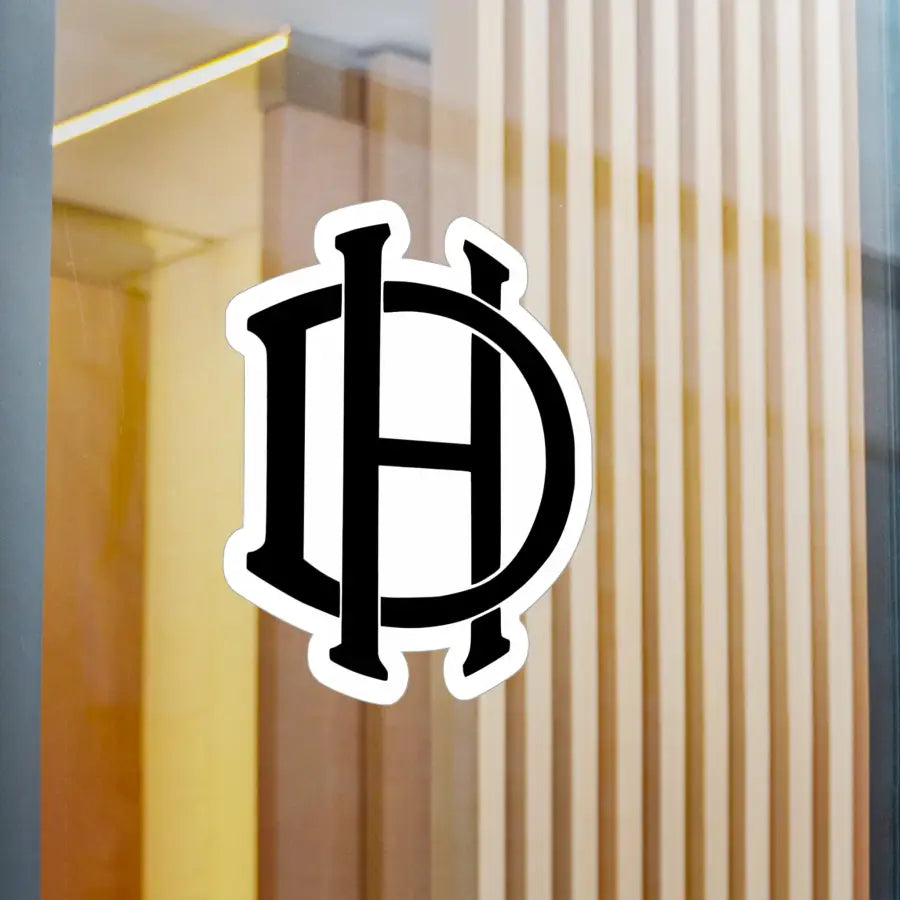 De Havilland Monogram Kiss-Cut Vinyl Decal - Paper products - Pilot gifts - WWII warbird t-shirt