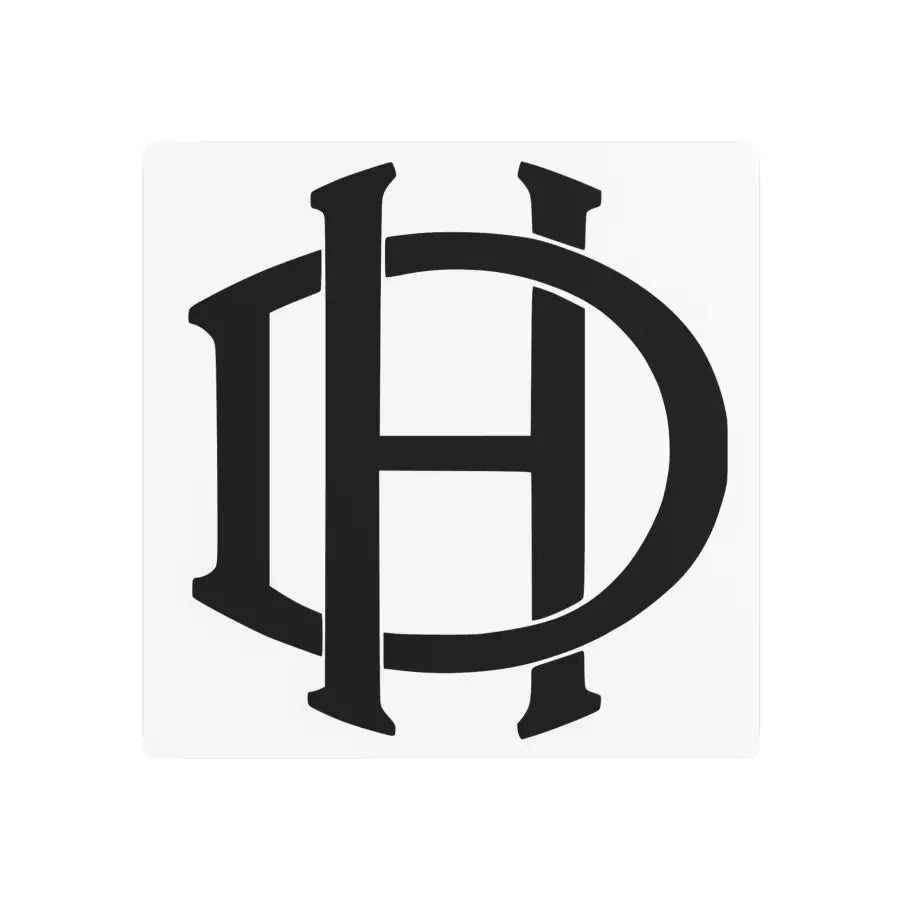 De Havilland Monogram Metal Art Sign - Home Decor - Gifts for pilots - Aviation apparel