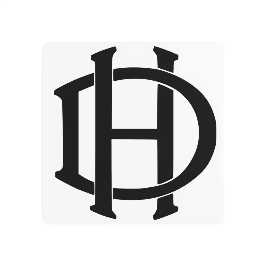 De Havilland Monogram Metal Art Sign - Home Decor - Gifts for pilots - Aviation apparel