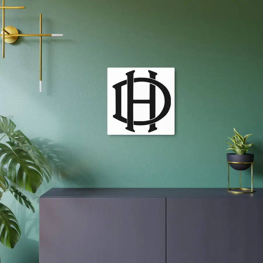 De Havilland Monogram Metal Art Sign - Home Decor - Gifts for pilots - Aviation apparel