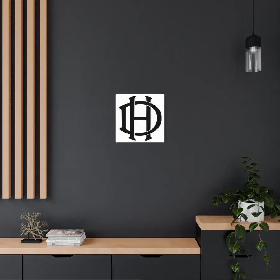 De Havilland Monogram Metal Art Sign - Home Decor - Gifts for pilots - Aviation apparel