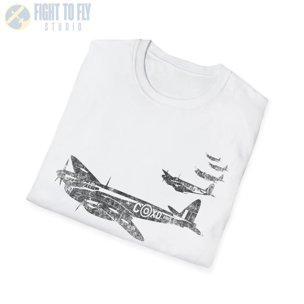 De Havilland Mosquito “Element Flight” WWII T-Shirt - Pilot gifts - warbird t-shirt