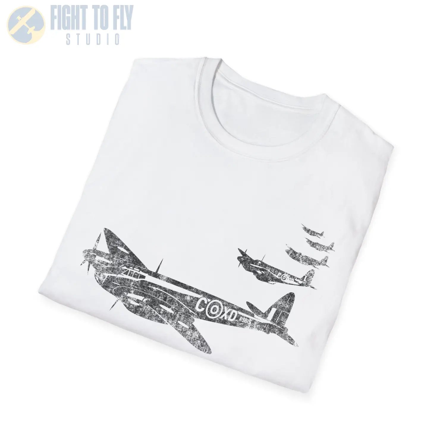 De Havilland Mosquito “Element Flight” WWII T-Shirt - Pilot gifts - warbird t-shirt