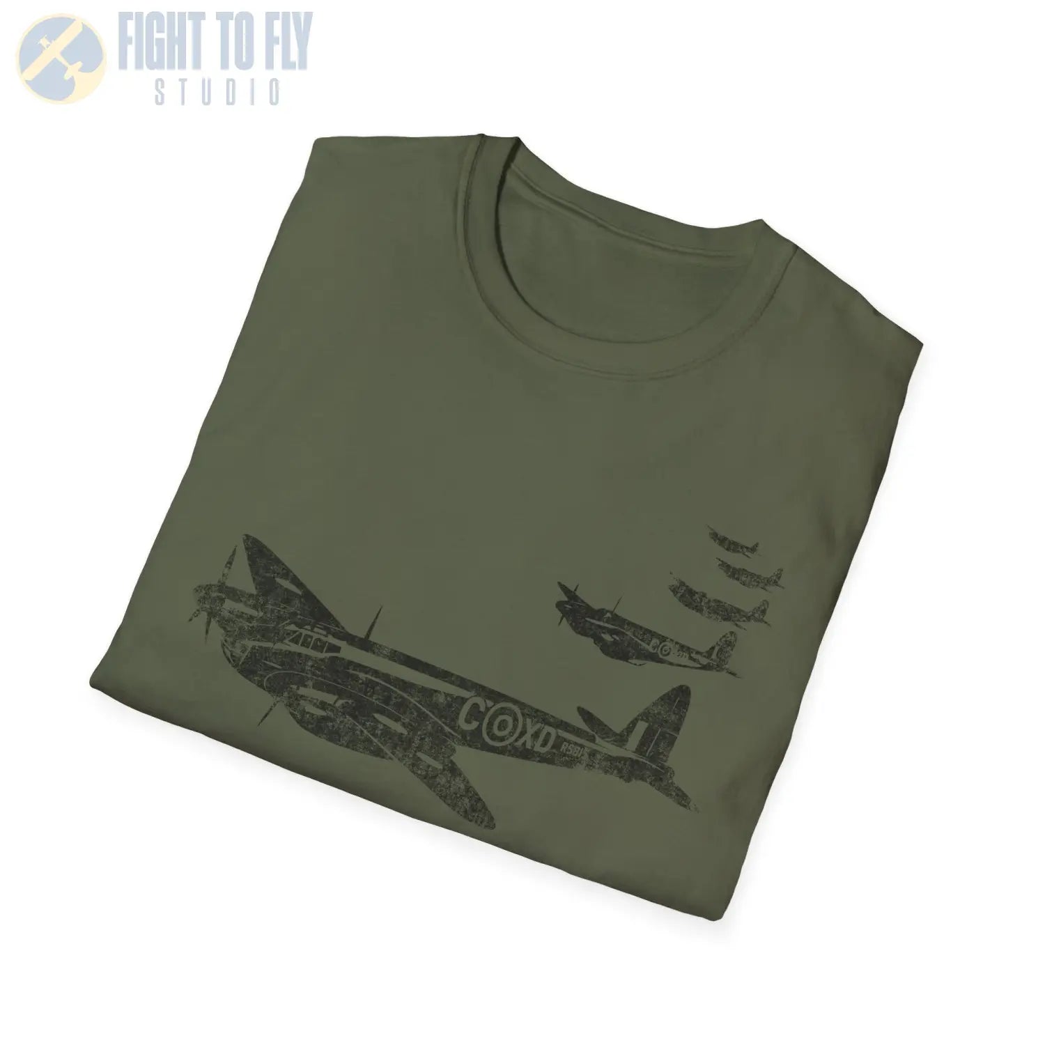 De Havilland Mosquito “Element Flight” WWII T-Shirt - Pilot gifts - warbird t-shirt
