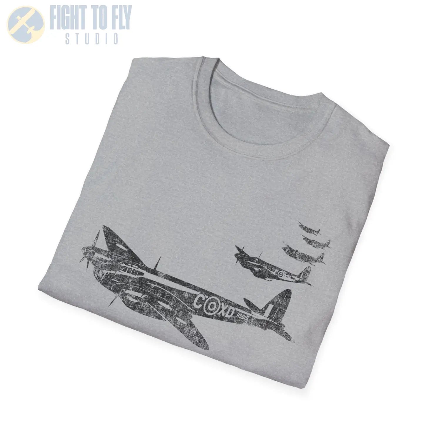 De Havilland Mosquito “Element Flight” WWII T-Shirt - Pilot gifts - warbird t-shirt