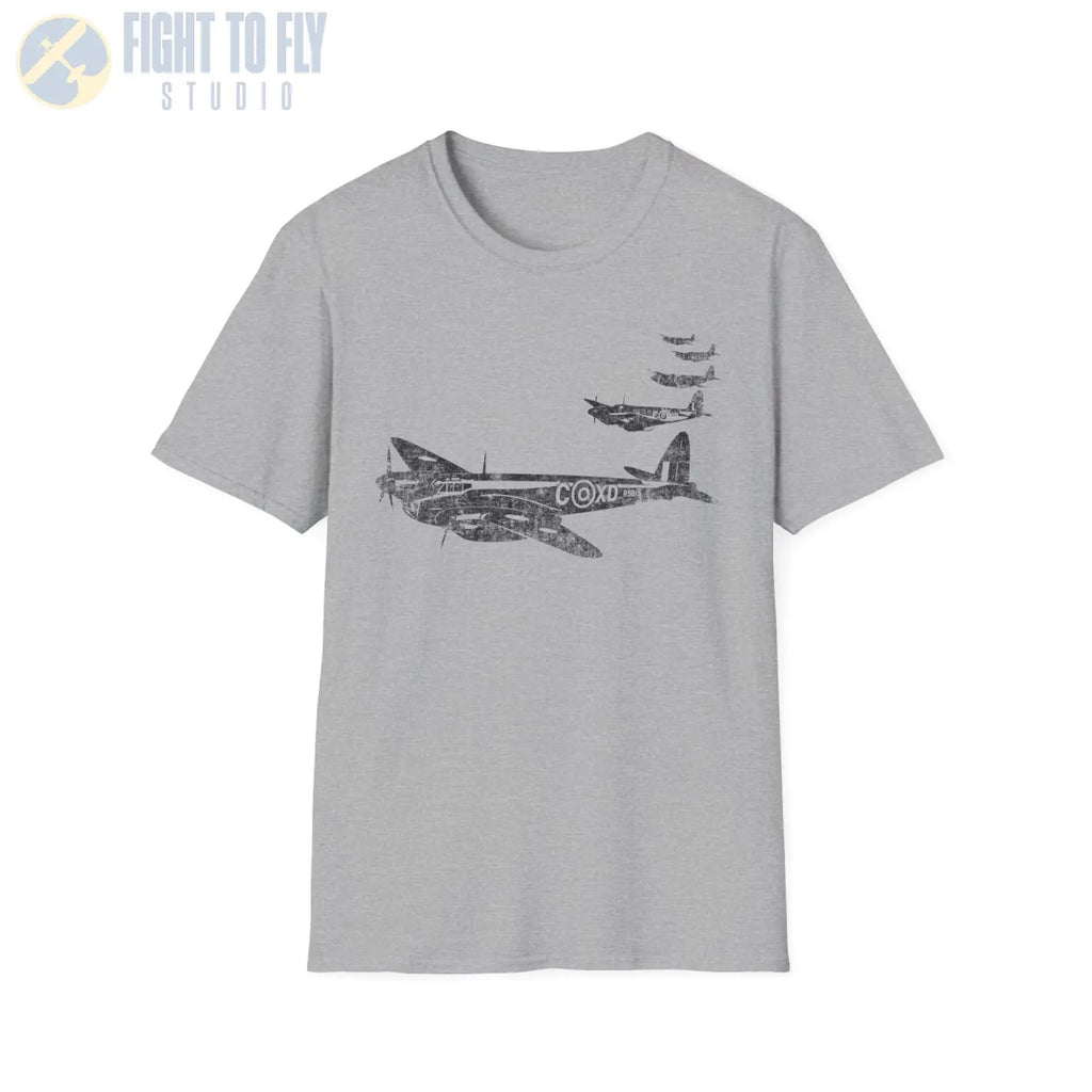 De Havilland Mosquito “Element Flight” WWII T-Shirt - Pilot gifts - warbird t-shirt