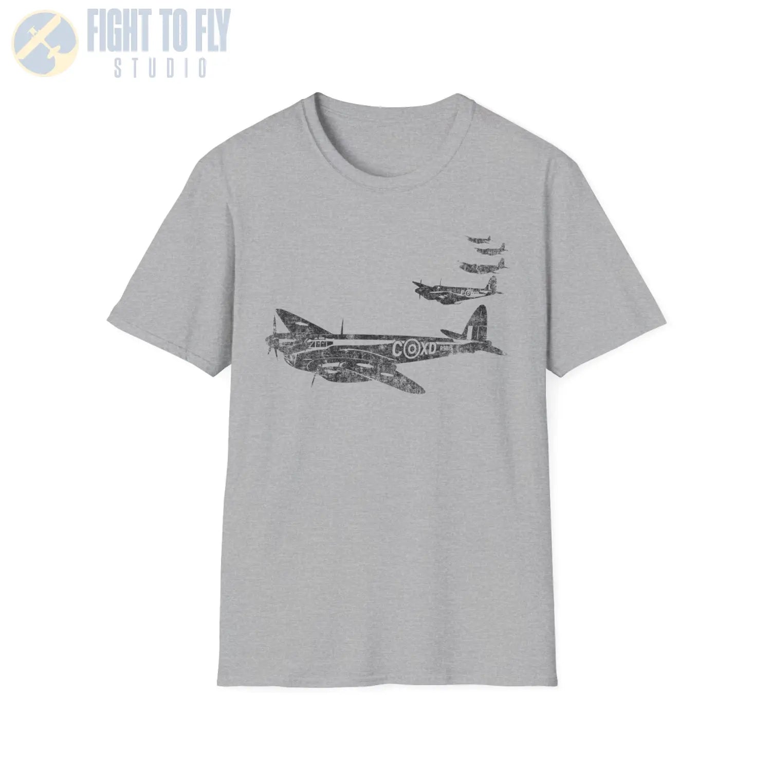 De Havilland Mosquito “Element Flight” WWII T-Shirt - Pilot gifts - warbird t-shirt