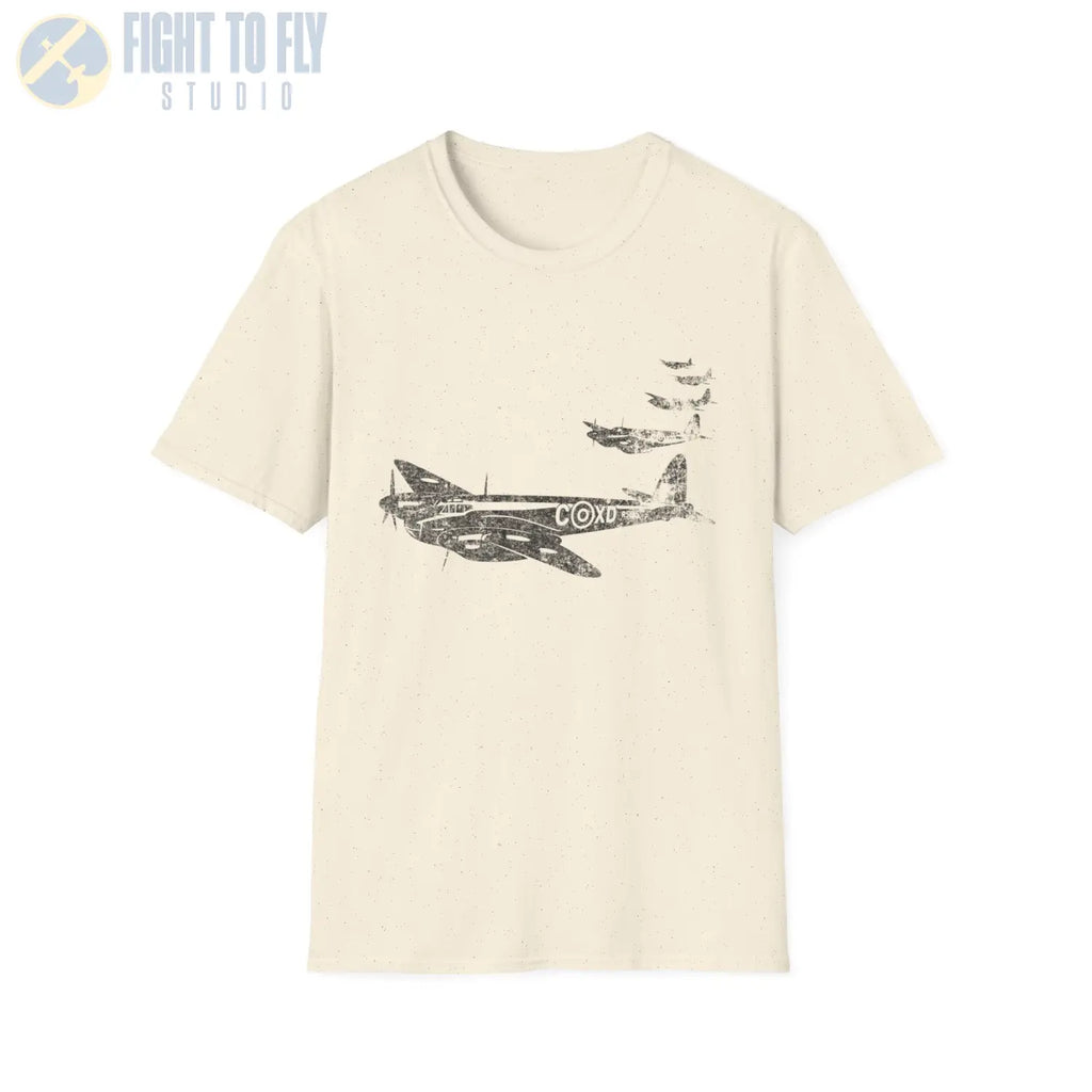 De Havilland Mosquito “Formation Flight” WWII T-Shirt - Pilot gifts - warbird t-shirt
