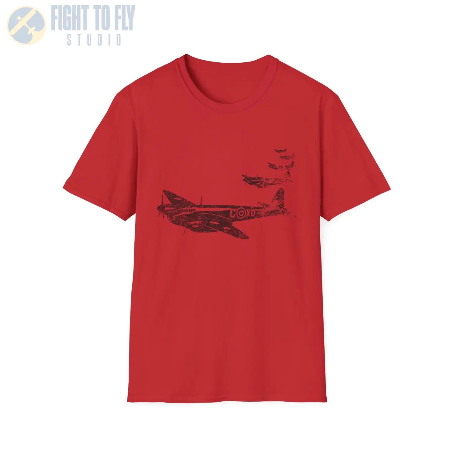 De Havilland Mosquito “Formation Flight” WWII T-Shirt - Pilot gifts - warbird t-shirt