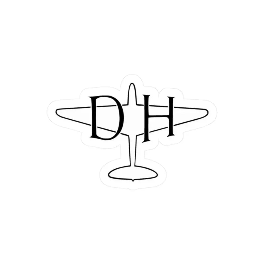 De Havilland - Mosquito - Kiss-Cut Vinyl Decal - Paper products - Gifts for pilots - Aviation apparel