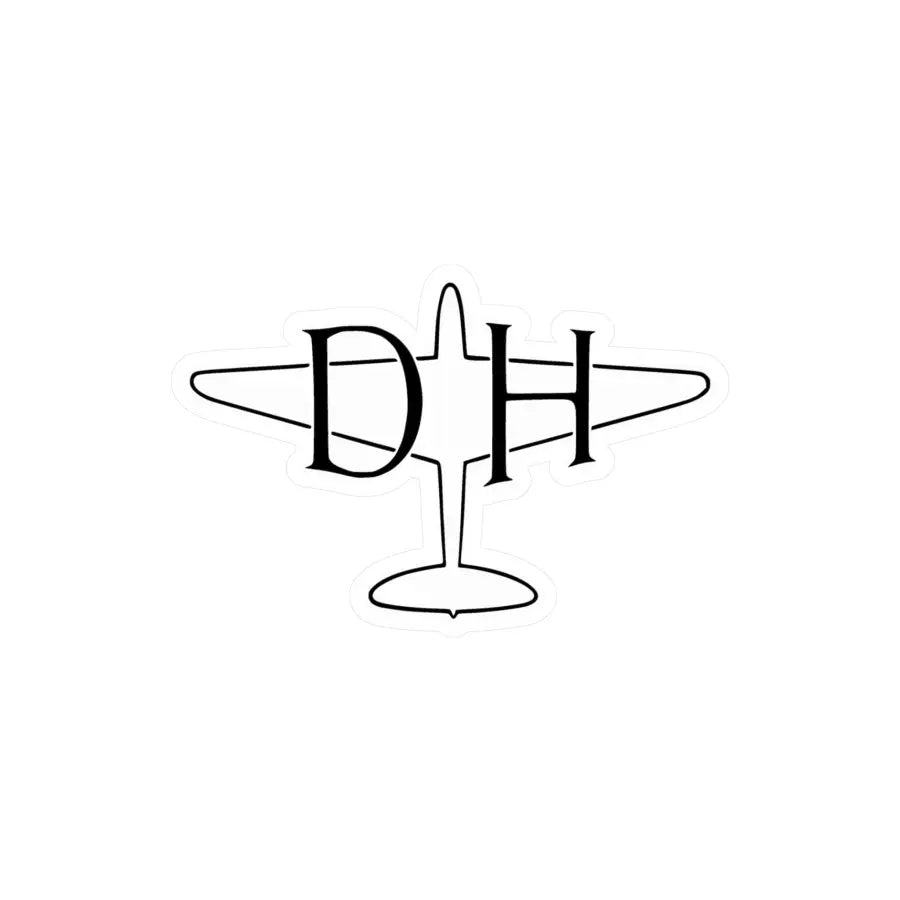De Havilland - Mosquito - Kiss-Cut Vinyl Decal - Paper products - Gifts for pilots - Aviation apparel