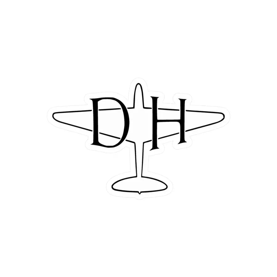 De Havilland - Mosquito - Kiss-Cut Vinyl Decal - Paper products - Gifts for pilots - Aviation apparel