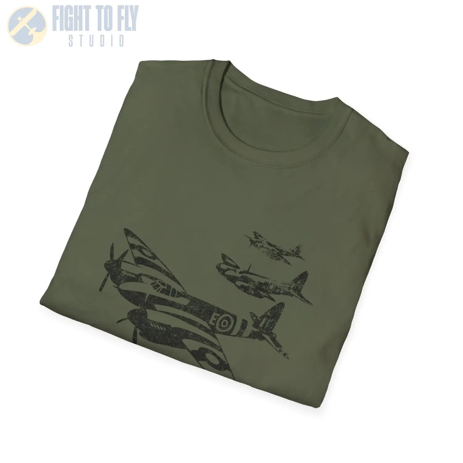 De Havilland Mosquito “Triple Formation” WWII T-Shirt - Pilot gifts - warbird t-shirt