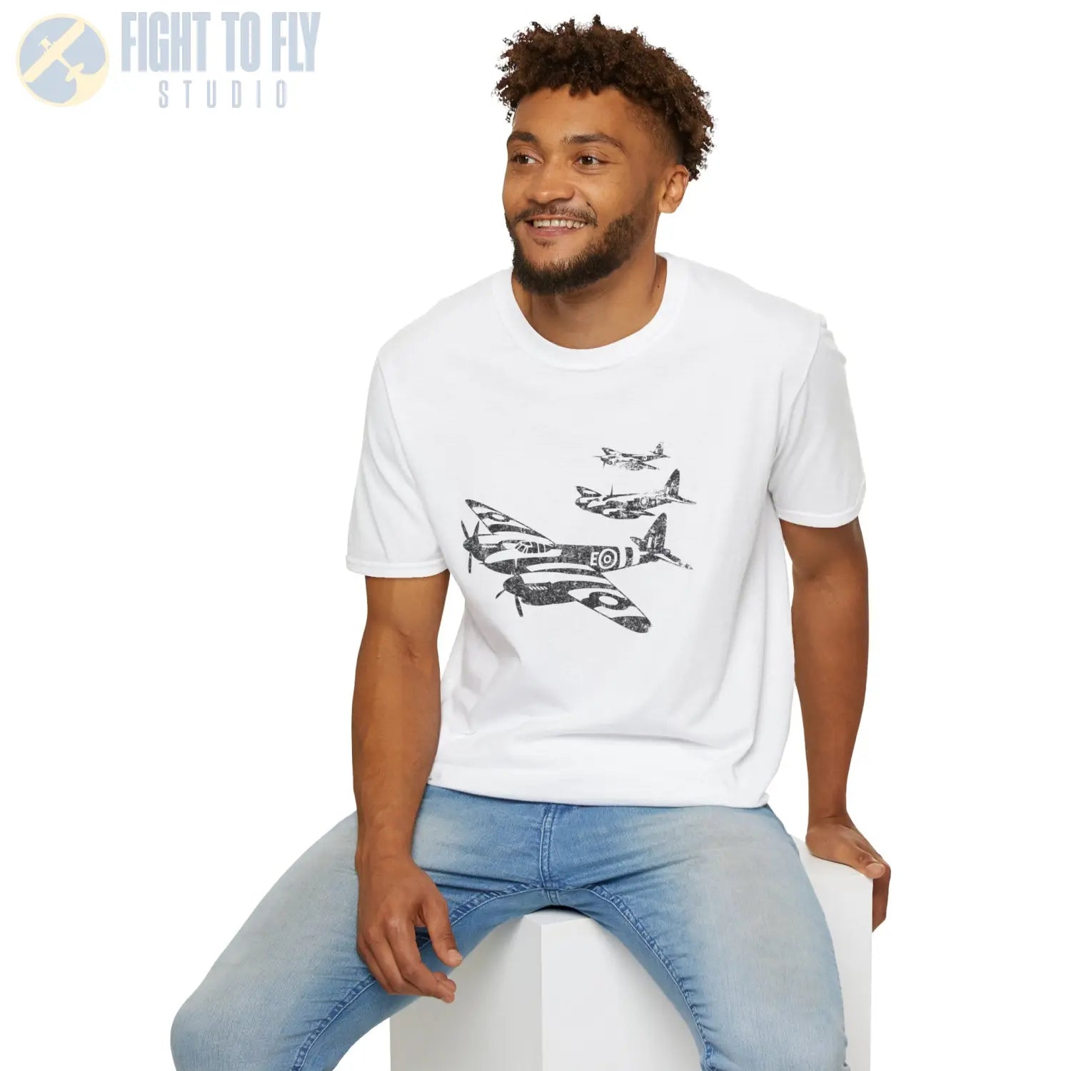 De Havilland Mosquito “Triple Formation” WWII T-Shirt - Pilot gifts - warbird t-shirt