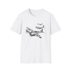 De Havilland Mosquito “Triple Formation” WWII T-Shirt - Pilot gifts - warbird t-shirt
