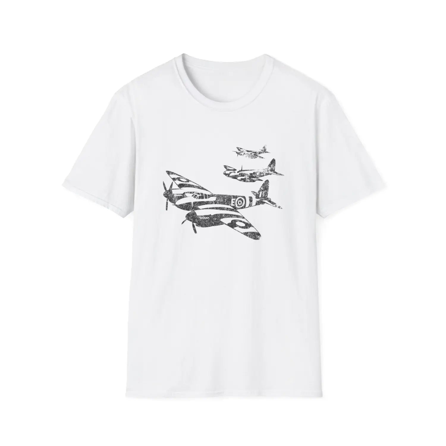 De Havilland Mosquito “Triple Formation” WWII T-Shirt - Pilot gifts - warbird t-shirt