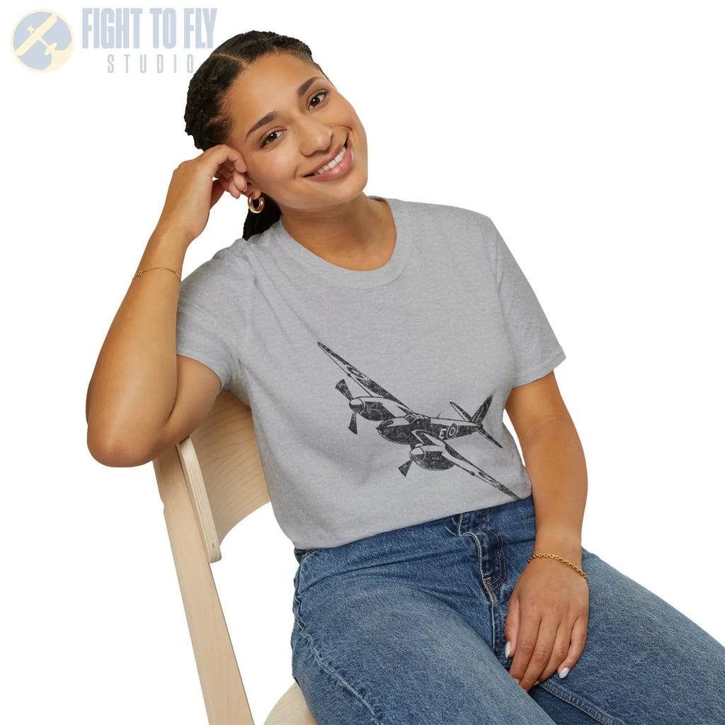 De Havilland Mosquito “Wooden Wonder” WWII T-Shirt - Pilot gifts - warbird t-shirt