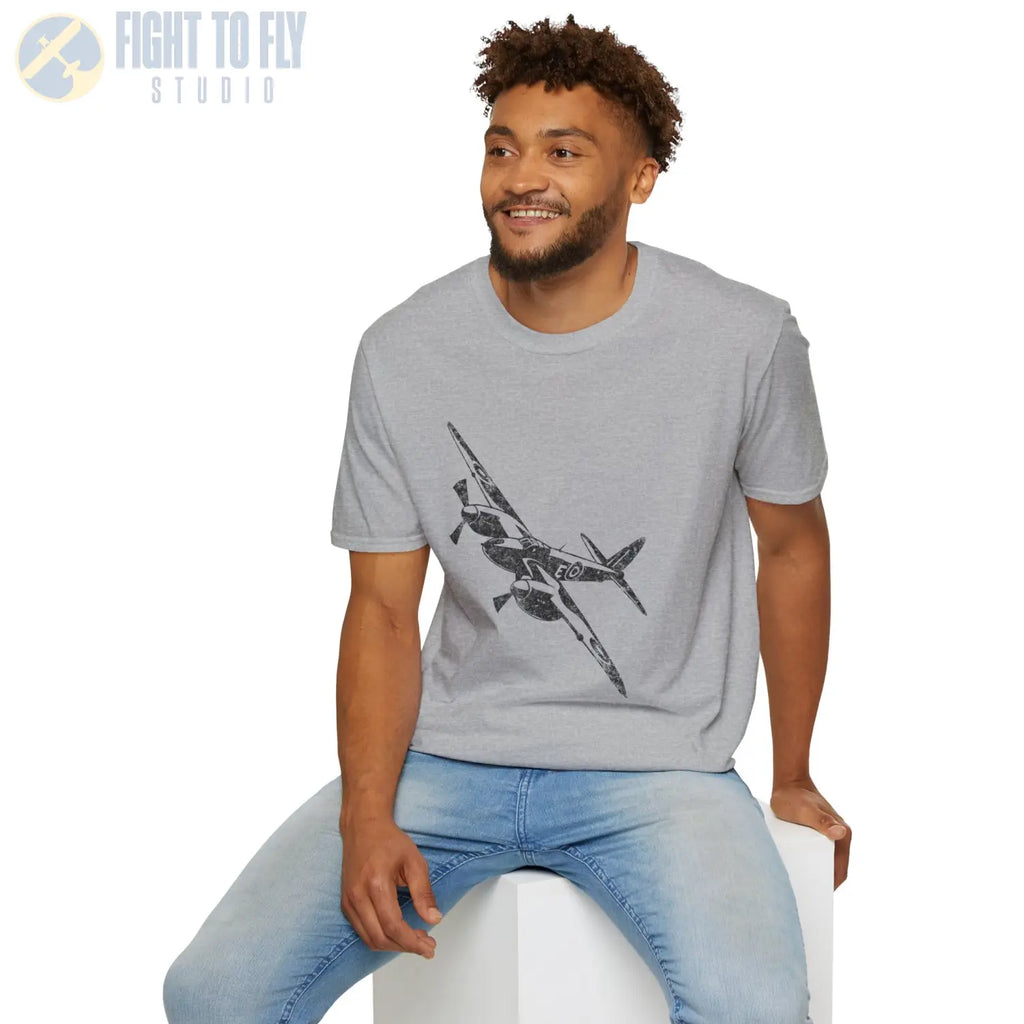 De Havilland Mosquito “Wooden Wonder” WWII T-Shirt - Pilot gifts - warbird t-shirt