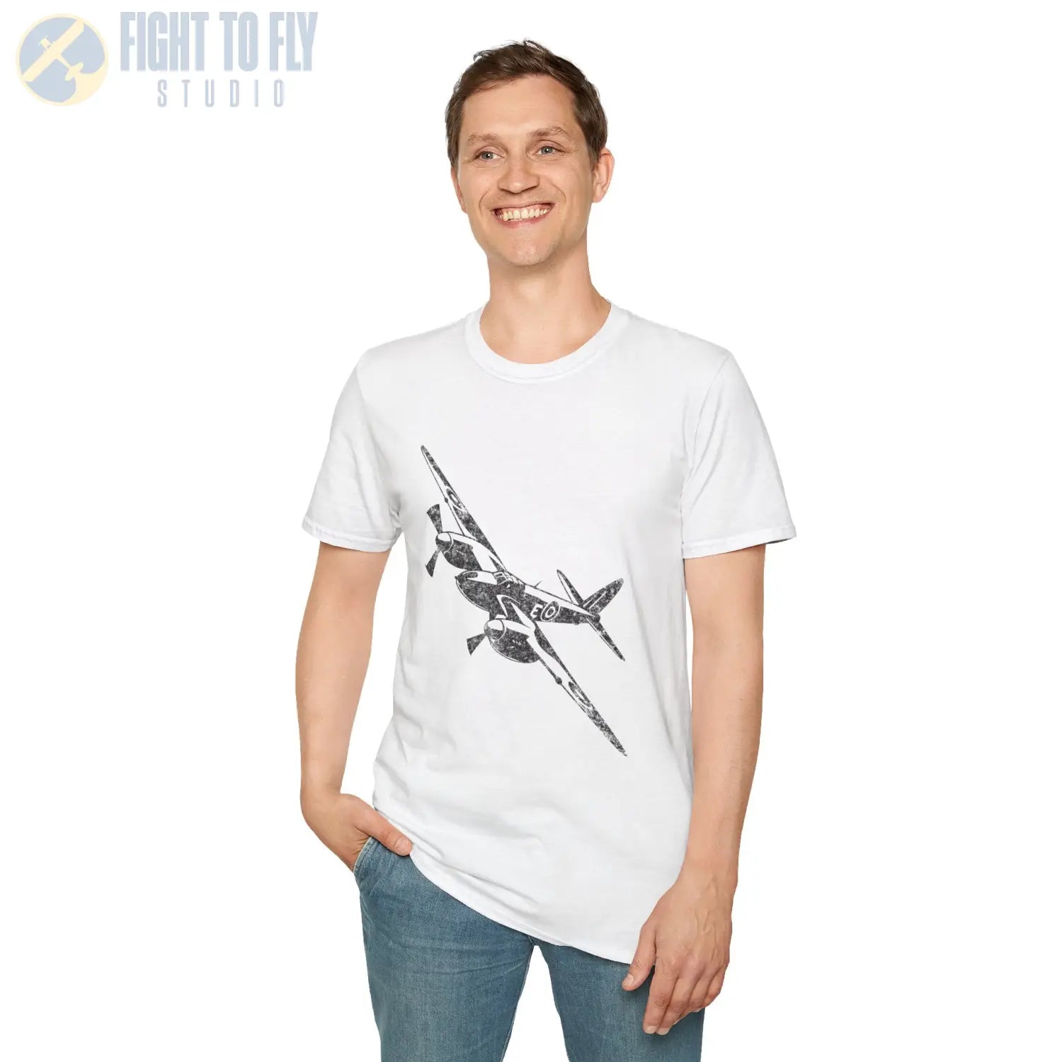 De Havilland Mosquito “Wooden Wonder” WWII T-Shirt - Pilot gifts - warbird t-shirt