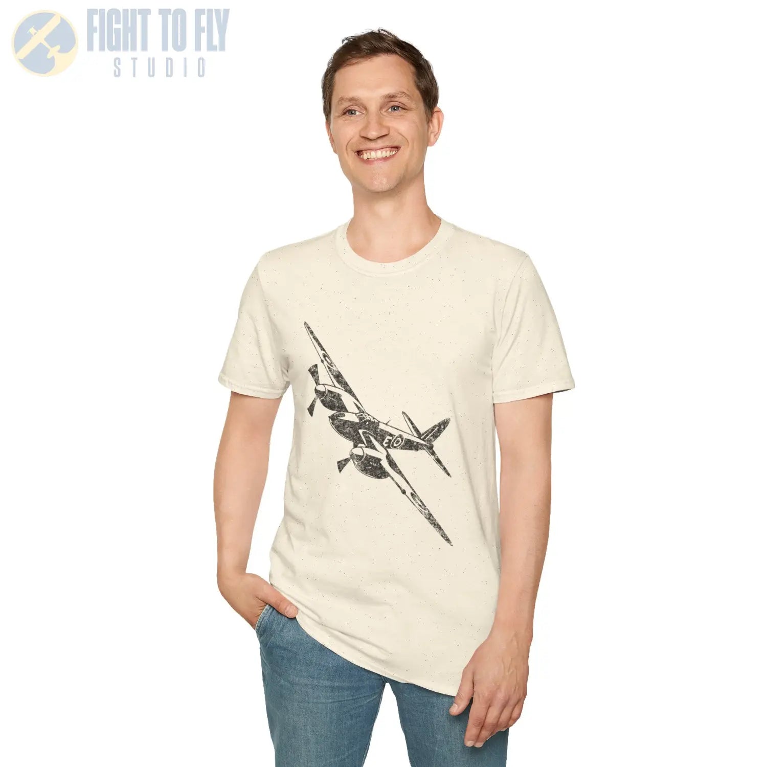 De Havilland Mosquito “Wooden Wonder” WWII T-Shirt - Pilot gifts - warbird t-shirt