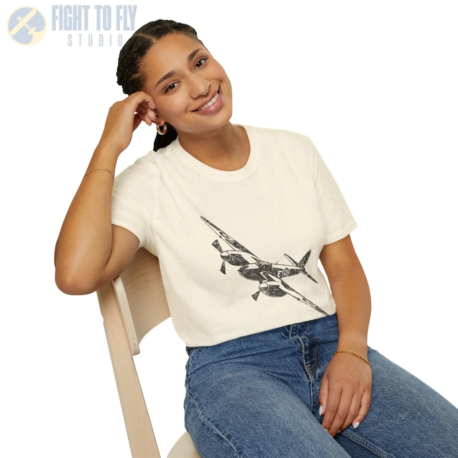 De Havilland Mosquito “Wooden Wonder” WWII T-Shirt - Pilot gifts - warbird t-shirt