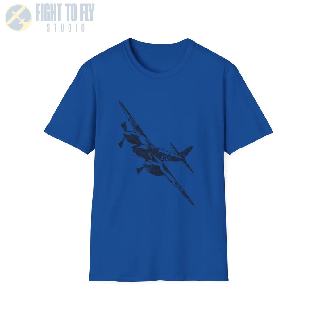 De Havilland Mosquito “Wooden Wonder” WWII T-Shirt - Pilot gifts - warbird t-shirt