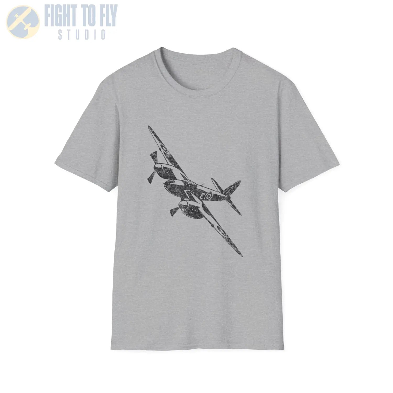 De Havilland Mosquito “Wooden Wonder” WWII T-Shirt - Pilot gifts - warbird t-shirt