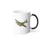 de Havilland Mosquito – WWII Aircraft Mug (Color Changing) - Pilot gifts - warbird t-shirt