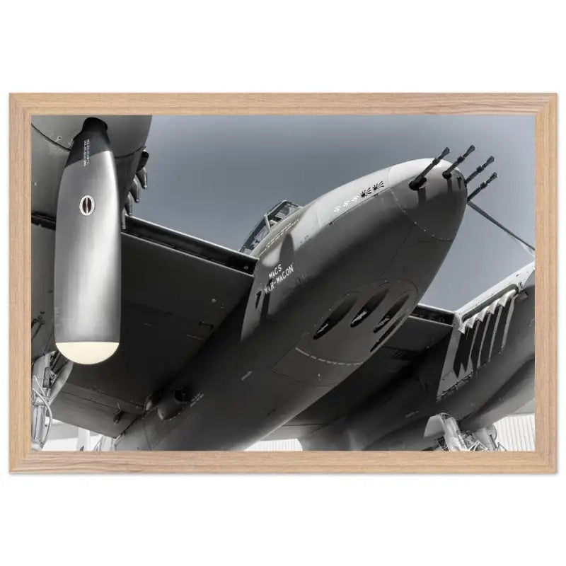 Dead Ahead: Mosquito Nose and Forward Armament - Print Material - Gifts for pilots - Aviation apparel