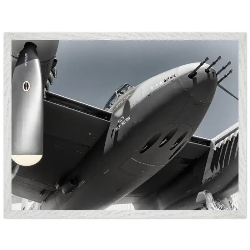 Dead Ahead: Mosquito Nose and Forward Armament - Print Material - Gifts for pilots - Aviation apparel