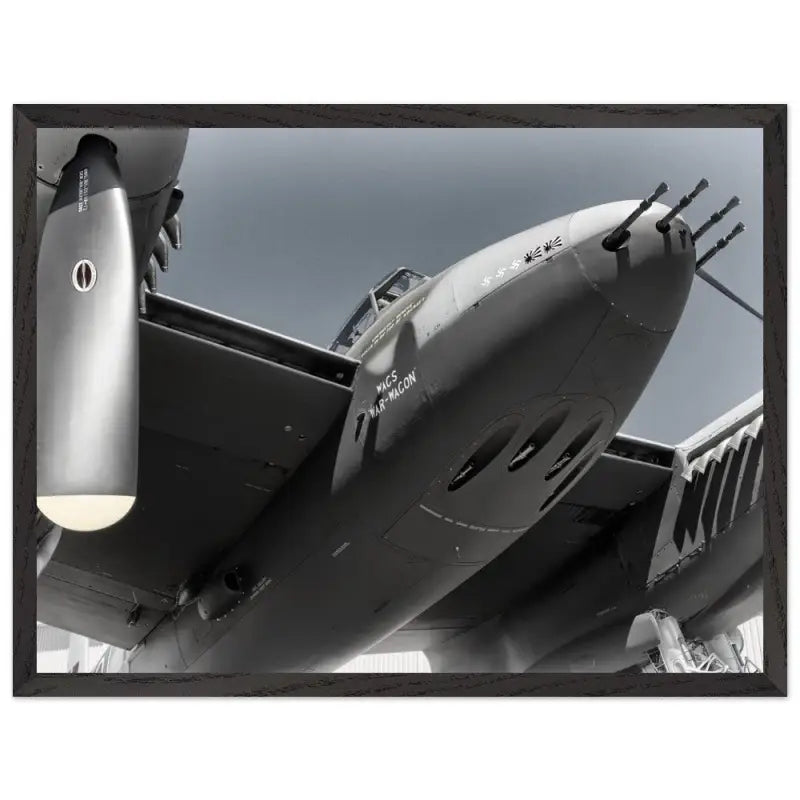 Dead Ahead: Mosquito Nose and Forward Armament - Print Material - Gifts for pilots - Aviation apparel