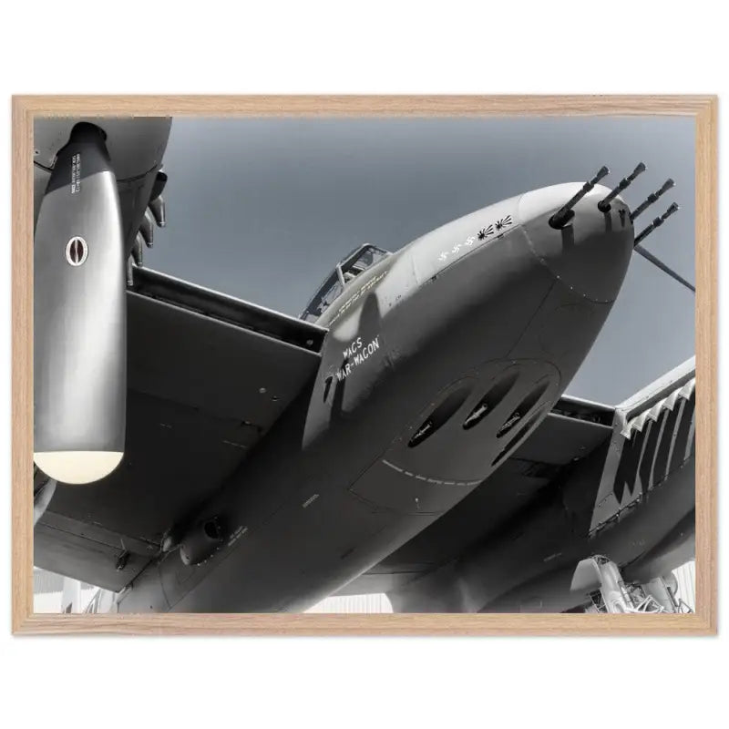 Dead Ahead: Mosquito Nose and Forward Armament - Print Material - Gifts for pilots - Aviation apparel
