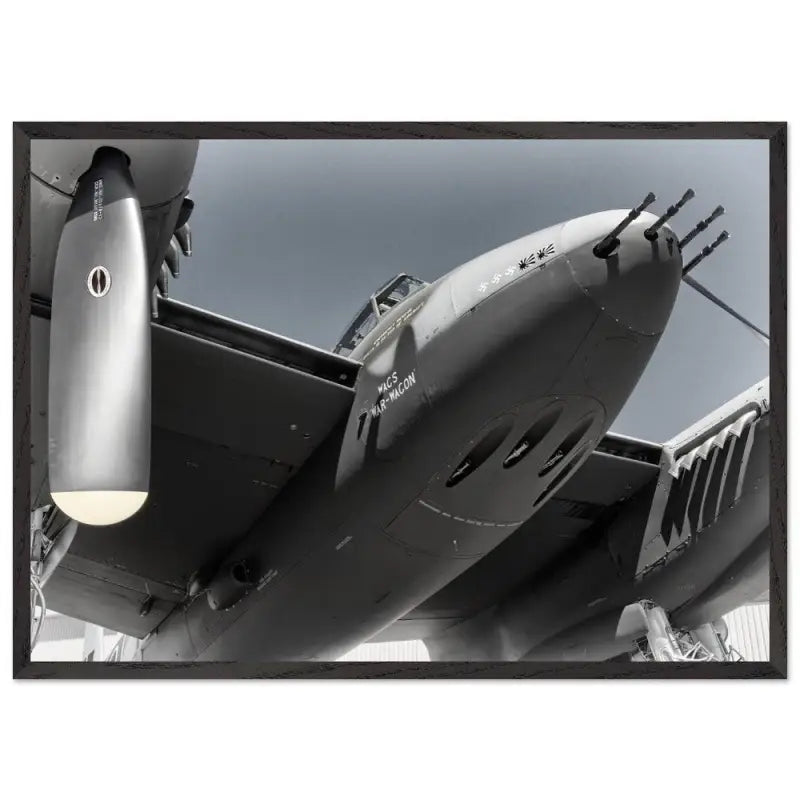 Dead Ahead: Mosquito Nose and Forward Armament - Print Material - Gifts for pilots - Aviation apparel