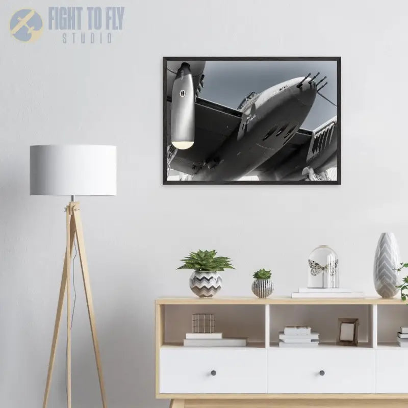 Dead Ahead: Mosquito Nose and Forward Armament - Print Material - Gifts for pilots - Aviation apparel