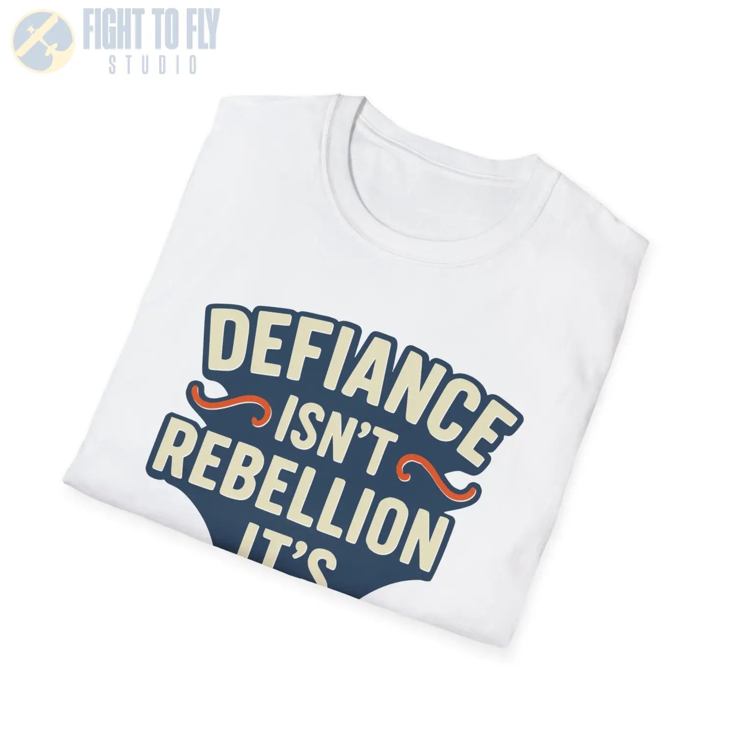 Defiance Isn’t Rebellion – It’s Responsibility - T-Shirt - Pilot gifts - WWII warbird t-shirt