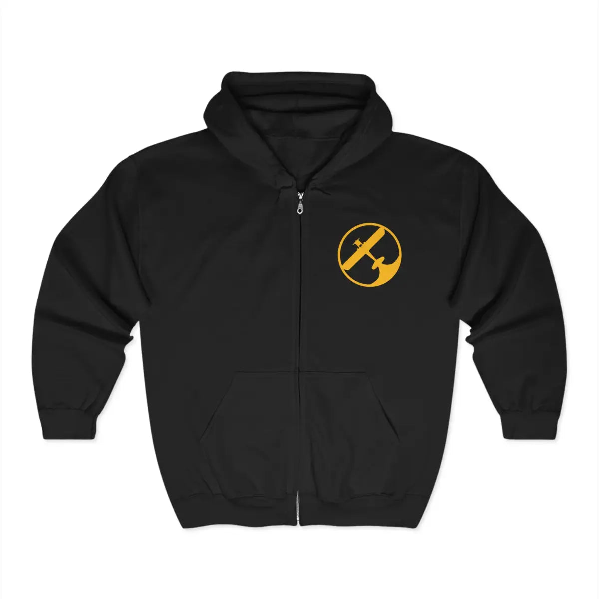DeHavilland Beaver Floats Full Zip Hoodie - Gifts for pilots - Aviation apparel